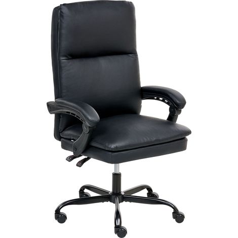 Executive Chair SERENE Faux Leather Black (1/5)