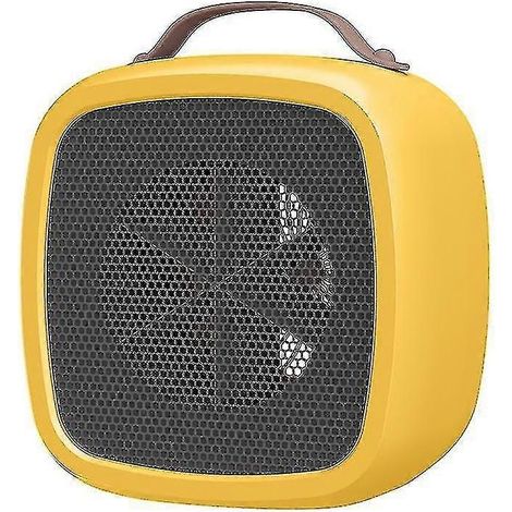 Mini radiateur électrique compact avec thermostat, petit chauffage d'appoint silencieux pour bureau et maison (1/3)