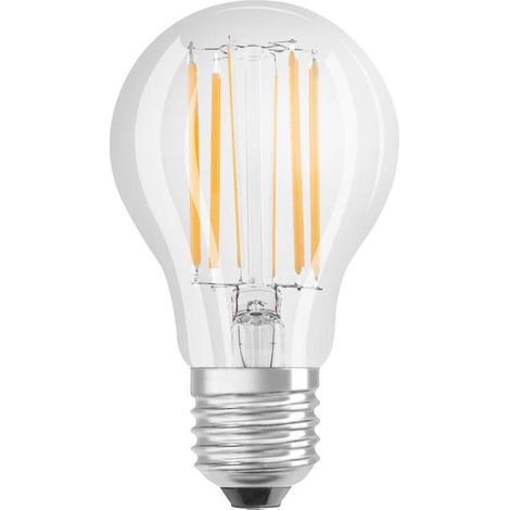 OSRAM Lampada LED - E27 - Bianco freddo - 4000 K - 9 W - 75W equivalenti - chiara - LED Retrofit CLASSIC A DIM (1/4)