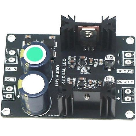 Alimentation à double régulateur linéaire à faible bruit LT3042, 5 V/12 V/15 V, compatible avec les décodeurs et les amplificateurs de classe A, 15 V (1/5)