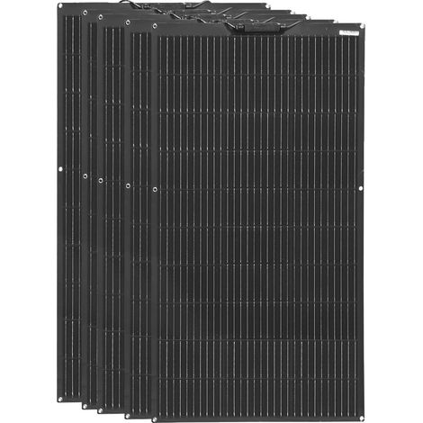 Panneau Solaire Flexible, 200W de Puissance, Haute Efficacité, 5pcs 100W Panneau solaire (1/2)