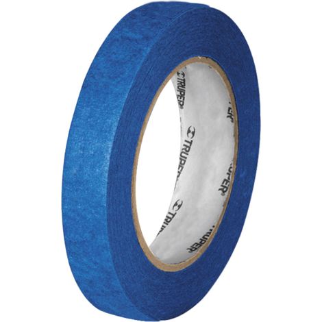 Cinta de enmascarar - 18 mm - 50 m - Azul