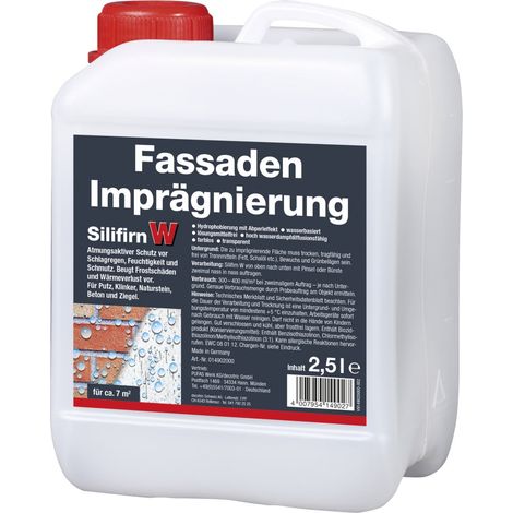 Fassaden-Imprägnierung Silifirn W 2,5 L Imprägnierung