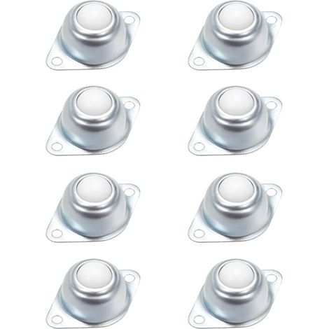 Pieza de ruedas de bolas de transferencia, ruedas universales para muebles, ruedas de bolas de nailon, ruedas de bolas para equipos de transferencia o transporte (1/4)