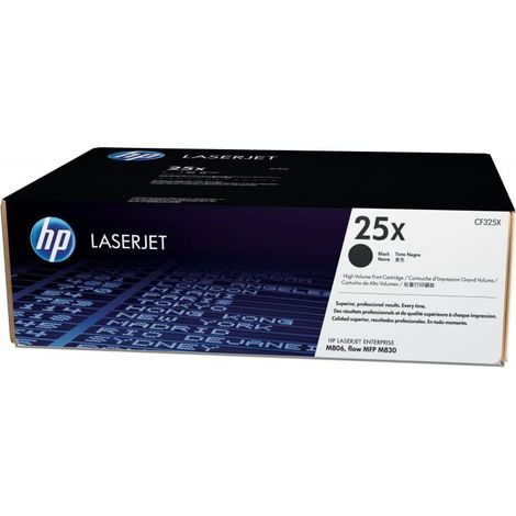 HP Cartuccia Toner originale nero ad alta capacità LaserJet 25X (1/5)