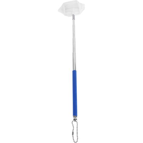 Rete da pesca telescopica, in acciaio inox e nylon, per pesci, gamberetti e accessori per acquario.