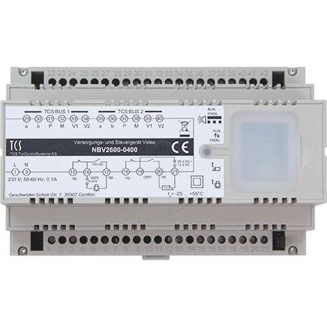 TCS Versorgungsgerät NBV2600-0400 für Video-Anlagen