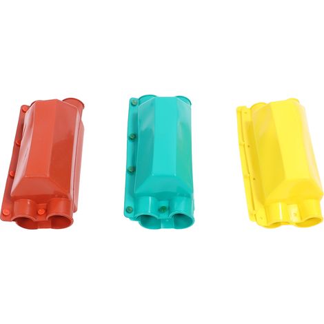 Couvercle d'isolation de borne de câble, 3 pièces, manchon de protection de connecteur en caoutchouc de Silicone, tension de tenue 10KV JB-3/4 (1/5)
