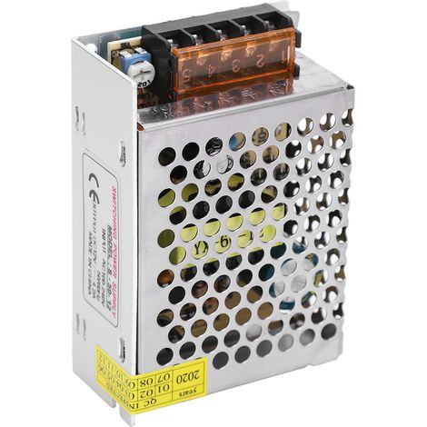 Adaptateur secteur à découpage DC12V pour bande lumineuse LED en alliage d'aluminium pour imprimante 3D (S-50-12 (12V 4.2A 50W) AC100-240V) (1/5)