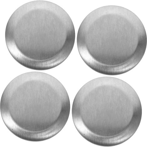 4 pièces Cache-trou Évier Inoxydable Bouchon (1/5)