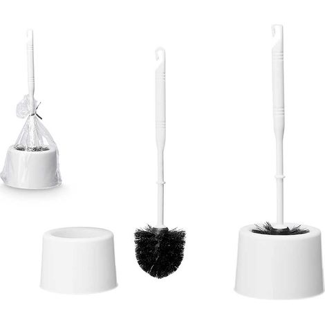 ARTE REGAL portaescobillas blanco plastico , Portaescobillas blanco plasticoMarca Arte RegalEscobillero blanco negroEscobillero Blanco y NegroDiseño Práctico y Mini