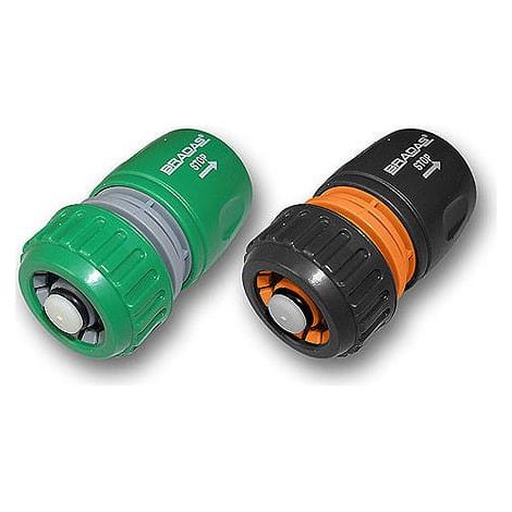 Raccord rapide pour tuyau d'arrosage 1/2" avec fonction d'arrêt /BS