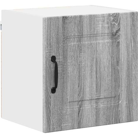 Meuble mural de cuisine，Armoire de cuisine avec porte Gris Sonoma 40 x 31 x 40 cm CFW94330 (1/5)