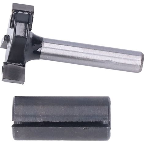1/4-Zoll-Rundschaftfräser, 3 Schneiden, T-Nut, CNC-Tischfräser, Fräser-Set (1/5)