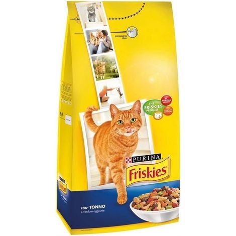 crocchette per gatto adulto "vitality" con tonno e verdure , 2kg - purina