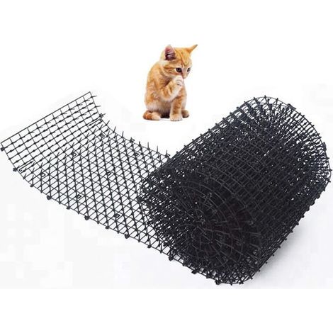 pair Pointes de chat, répulsif pour chat, répulsif pour animaux, répulsif pour chat, chats, martres, chiens, pointes de dissuasion pour animaux (0,7 x 11,8 x 78,7 pouces, 1 pc)-Fei Yu