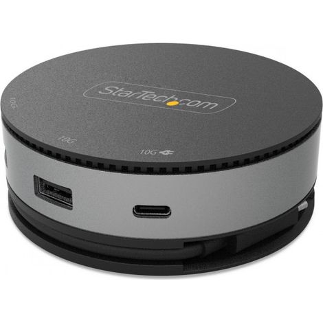 StarTech.com Adattatore multiporta USB-C - Mini Docking station USB Tipo C a HDMI/ Displayport 4K 60Hz o VGA - 75W Power Delivery - Hub 3x USB 3.0/3.1 - Gbe - Dock USB 3.1 Gen 2 10 Gbps per pc portati (1/5)
