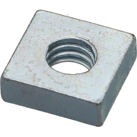 Ecrou carré M4 9X9X2.5 Acier zingué-800 pièces (1/2)
