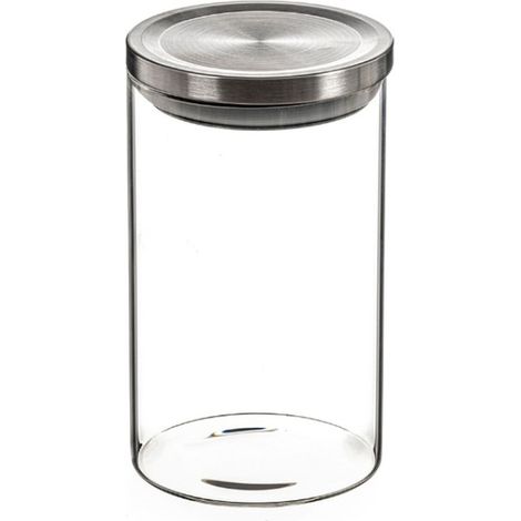 Tarro de cristal con tapa de metal 1000ml kozina (1/2)