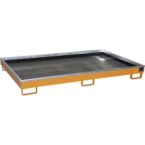 eurokraft pro, Cuve de rétention pour rayonnage avec insert en