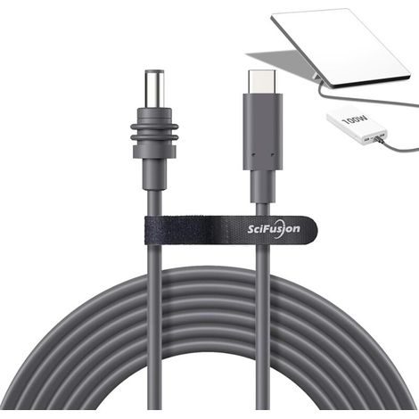 Câble de données étanche USB-C vers DC pour Starlink Mini – 3 m, résistant aux intempéries, connectique robuste