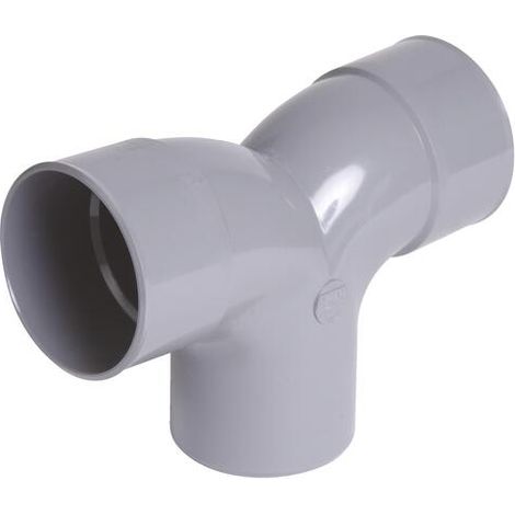 Double coude PVC FFM 100 Nicoll -NF-