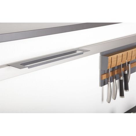 Kesseböhmer Linero MosaiQ graphitschwarz Tuchleiste oben von SOTECH (1/3)