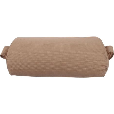 Coussin Appui-tête pour Chaise de Plage en Tissu Khaki avec Cou (1/5)