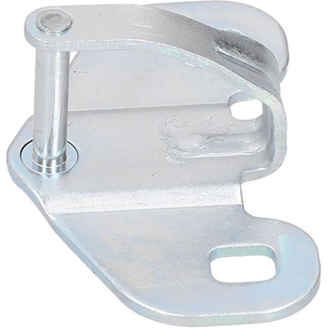 Verrou de porte métallique inférieur 1345736080, remplacement compatibles Fiat Ducato 2006-2014, gâche de fixation robuste, pièce détachée d'origine. (1/5)
