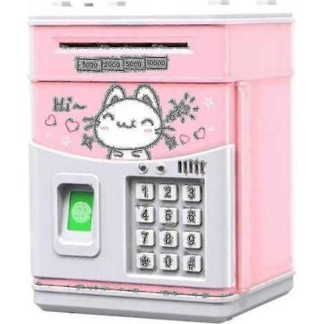 Tirelire électronique pour enfants avec code, tirelire électronique pour enfants, coffre-fort pour enfants (1/5)