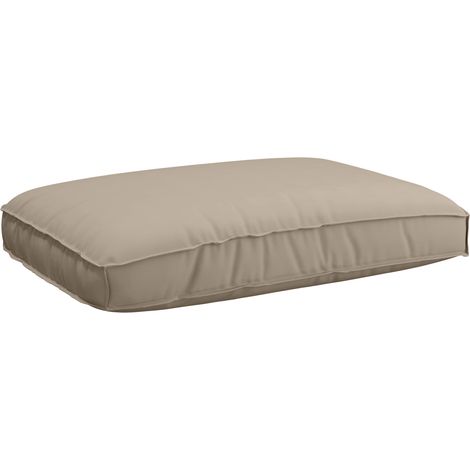 Set de coussins de palette 2 pcs,Coussins d'extérieur Taupe 120 x 80 x 12 cm CFW366796 (1/5)