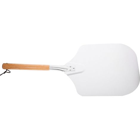 Pelle à pizza avec manche, ustensile de cuisine, spatule pratique pour pizzerias, restaurants et usage quotidien. (1/4)