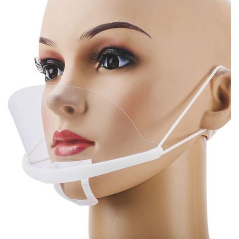 10 Pièces Visière de Protection Réutilisable Transparent Anti-buée Protection Visage—— VISIERE DE PROTECTION (1/5)