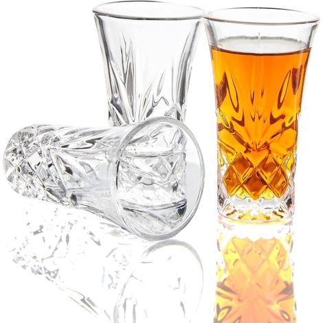 Tequila Gläser 60ml Boden 3 Stück (1/4)