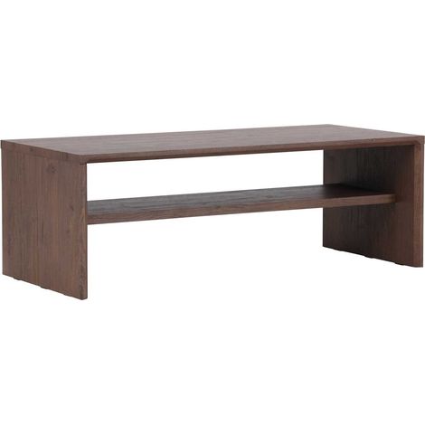 Telemarket table basse 1 étagère moka. (1/4)