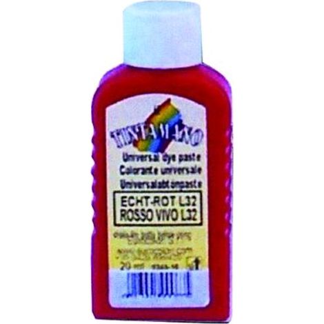Coloranti Universali Tintaman Rosso Vivo Ml. 250 Conf. 6 pezzi