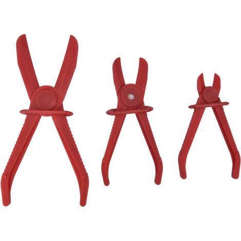 Pince à pincer les tuyaux, 3 pièces, pince de frein pour conduite de carburant, Kit d'outils en Nylon pour atelier et usine (1/5)