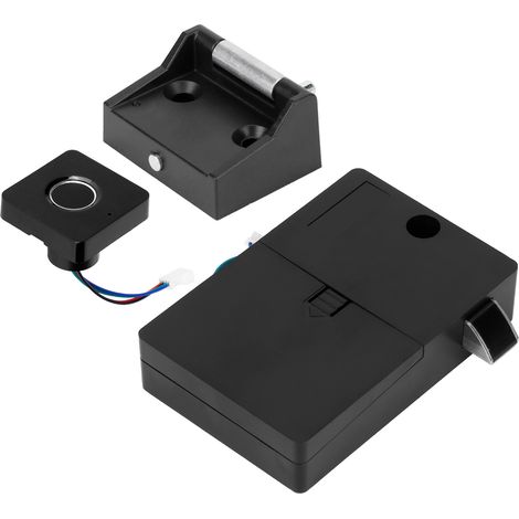 Serrure intelligente à empreinte digitale pour meubles de bureau et maison, verrou de tiroir électronique sécurisé. (1/5)
