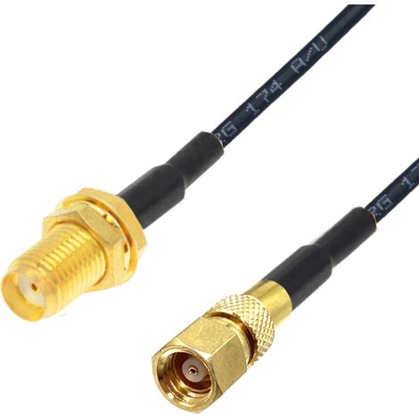 Pigtail SMA-Buchse / SMC-Buchse RG174 20cm