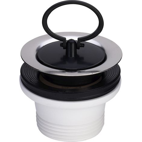Viega robinet de vidange robinet de vidange d&39évier 101961 G 2000 2000 /2 x 70 mm, hauteur du fond du robinet 40 mm, plastique blanc