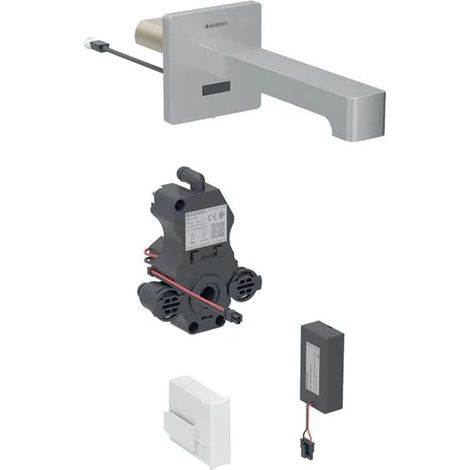 Robinetterie de lavabo Geberit Brenta, saillie 220mm, sans (1/2)