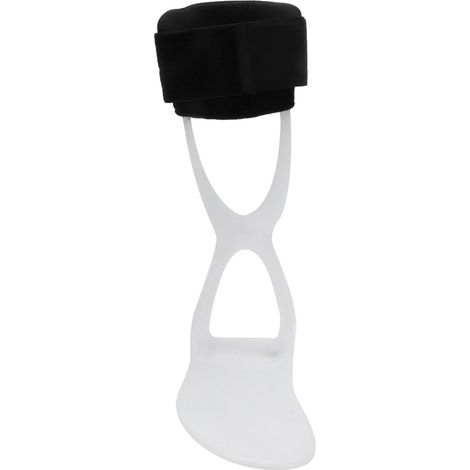 Attelle de correction de posture pour pied tombant, orthèse cheville droite taille L, soutien rééducatif ajustable (1/5)