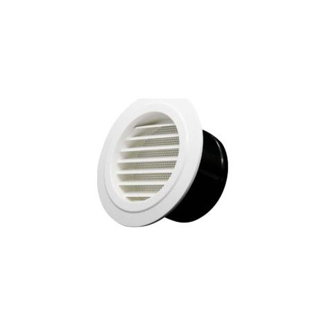 Bouches d'aération avec grille, bouches d'aération inclinées, adaptées à un diamètre d'ouverture de 125 mm (1/4)