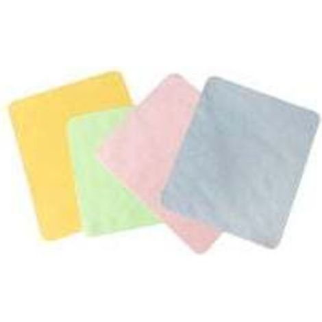 100 chiffons de nettoyage en microfibre - Couleurs mélangées - 17,5 x 14,5 cm pour lunettes, téléphones portables, ordinateurs portables, etc.