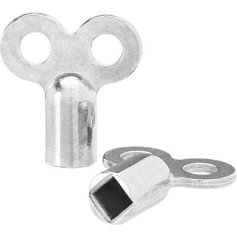Clé Universelle de Purge pour Radiateur - Kit de 2 Clés de Purge pour Chauffage - Facile d'Utilisation pour Tous les Radiateurs (1/5)