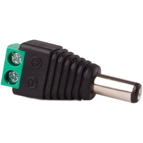 Fiche DC 2,1/5,5 raccord rapide ruban LED mono Ecolight (1/3)