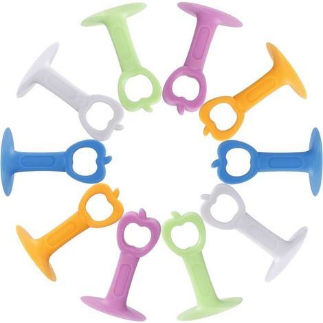 Butée de porte en silicone anti-collision, protection de poignée de porte sans perforation (1/5)