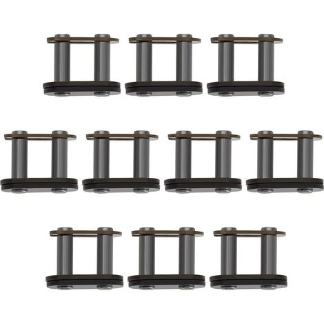 [NIE BENUTZT]10 stücke T8F Stahl Kette Master Link Kette Link für 43cc 47cc 49cc Mini ATV Quad Dirt Scooter Pocket Bikes Kette ersatzteil (1/5)