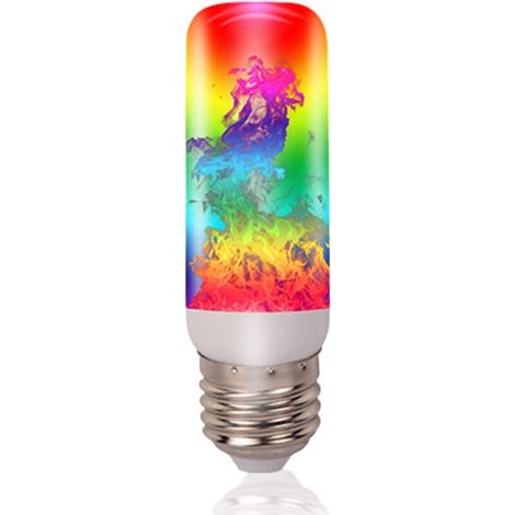 2Pcs Ampoule LED à flamme vacillante avec effet de feu de Noël E27 (1/5)