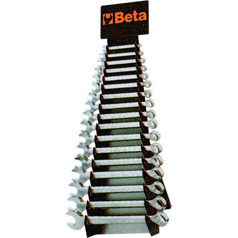 Beta art 42/SP25 serie 25 chiavi combinate da 6 a 32 mm con supporto (1/2)